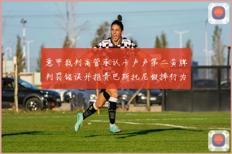 意甲裁判高管承认卡卢卢第二黄牌判罚错误并指责巴斯托尼假摔行为